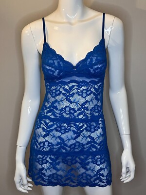 Clo Intimo Babydoll Women's Sexy Lace Lingerie Blue Dress