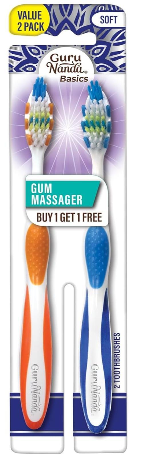 Dentalguru Gum Massager Toothbrush - Soft for Adults & Child