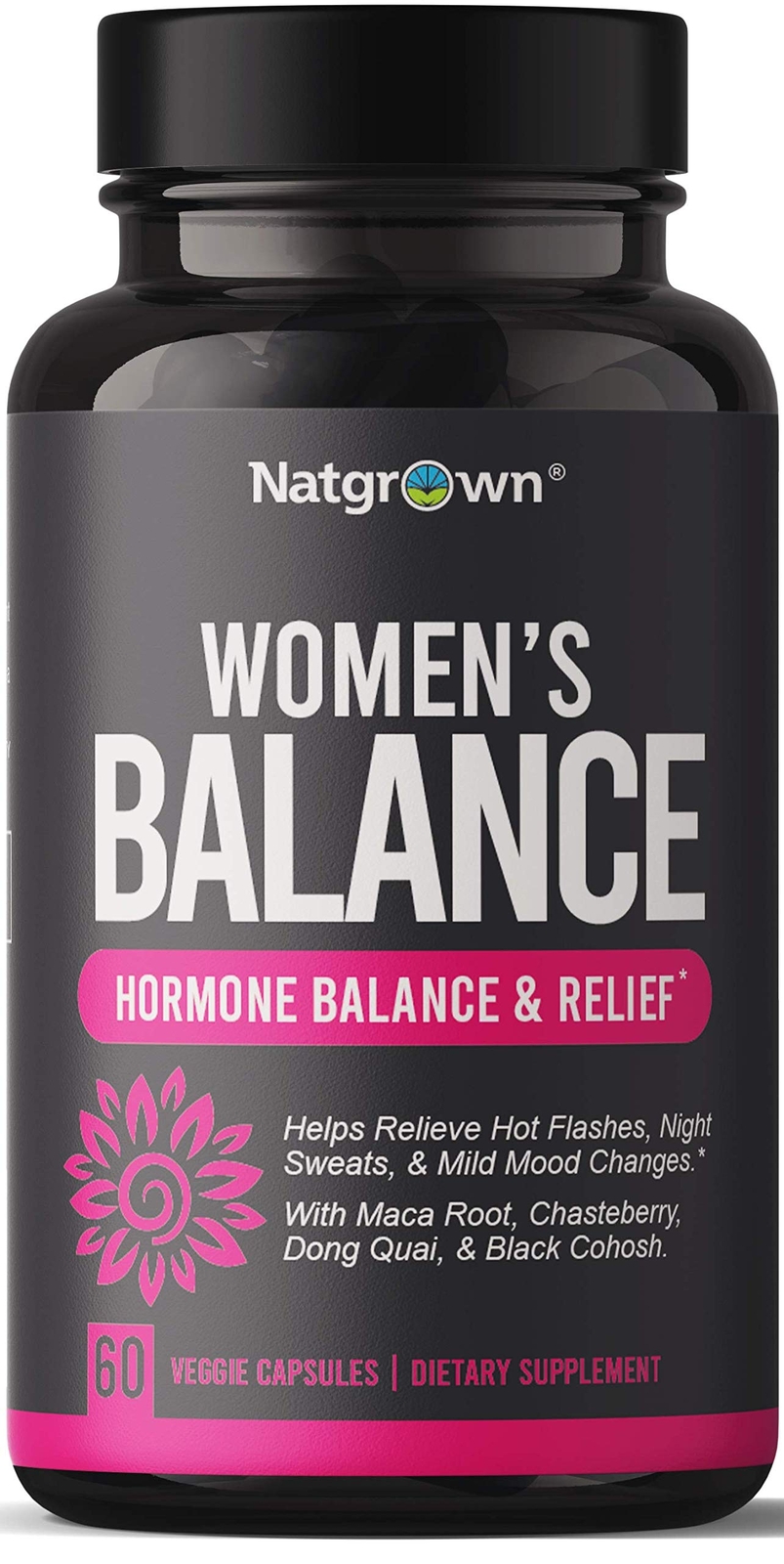 Hormone Balance for Women PMS & Menopause Supplement for Fertility Hormonal &...