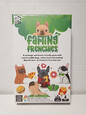 Farting Frenchies Card Game Boss Dog Games Family Friendly (New Sealed)