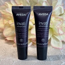 2 X Aveda Invati Advanced Scalp Revitalizer .34 oz / 10 ml Travel  .68oz FreeSh