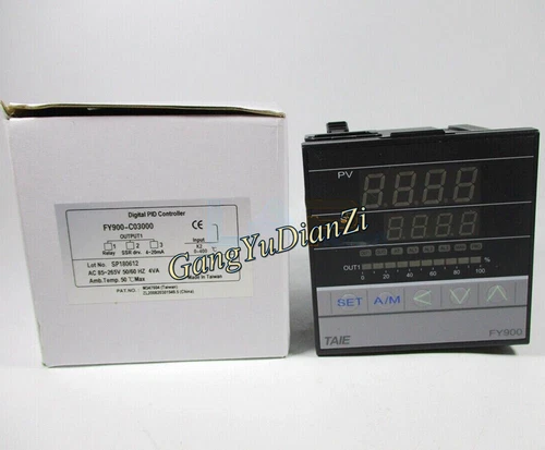 1PCS New For TAIE AC 85-250V 50/60Hz 4VA Temperature Controller FY900-C03000