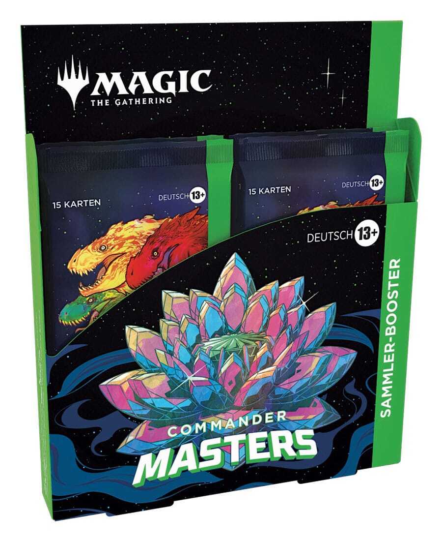 Magic the Gathering Commander Masters Collector Booster Display (4) german
