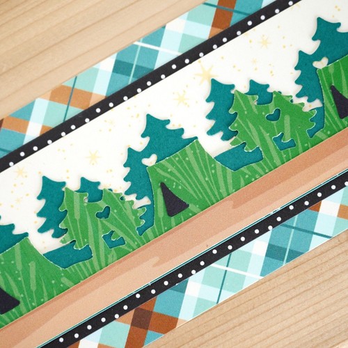 Creative Memories Tent & Trees Border Maker Cartridge Punch BMC 2024 NEW - Picture 4 of 4