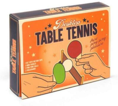 Daumen hoch Retro Desktop Tischtennis Tischtennis Set Spaß Spiel für Kinder Mehrfarbig