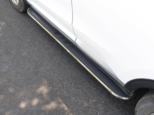 2Pcs Fixed Running Board Side Step Nerf Bar Fits for GMC Acadia 2024 2025 - Picture 4 of 7
