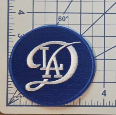 LA Dodgers 3.5'' City Connect Iron On/Sew On Embroidered Patch ~ Free Tracking!