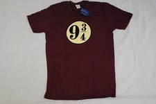 Image of HARRY POTTER PLATFORM 9 3/4 LOGO T SHIRT NEW OFFICIAL MOVIE FILM BOOK