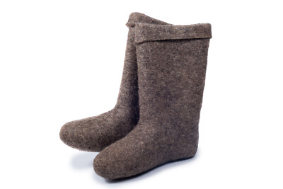 Valenki, Felt Boots, Sheepskin Boots, Natural Health Barefoot Shoes, ORIG