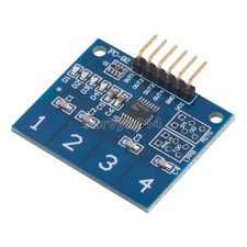 5pcs TTP224 4-Channel Digital Touch Sensor Module Capacitive Touch Switch Button
