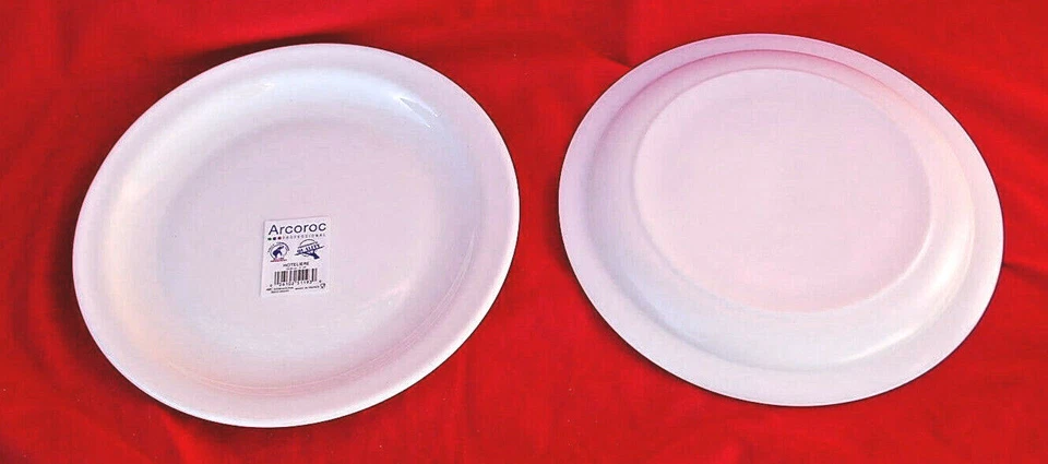 Arcoroc Hoteliere 57975 9 1/4" Placas Borde Estrecho Nuevo Lote de 6 C1041 Foto 3 de 4