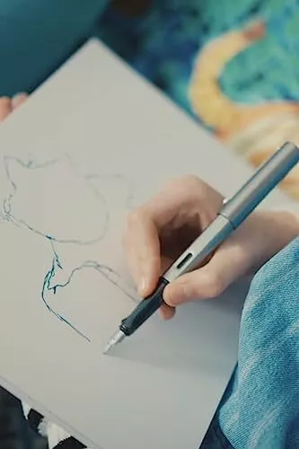 Pluma Estilográfica Lamy Al-star Grafito Fino - Imagen 7 de 7