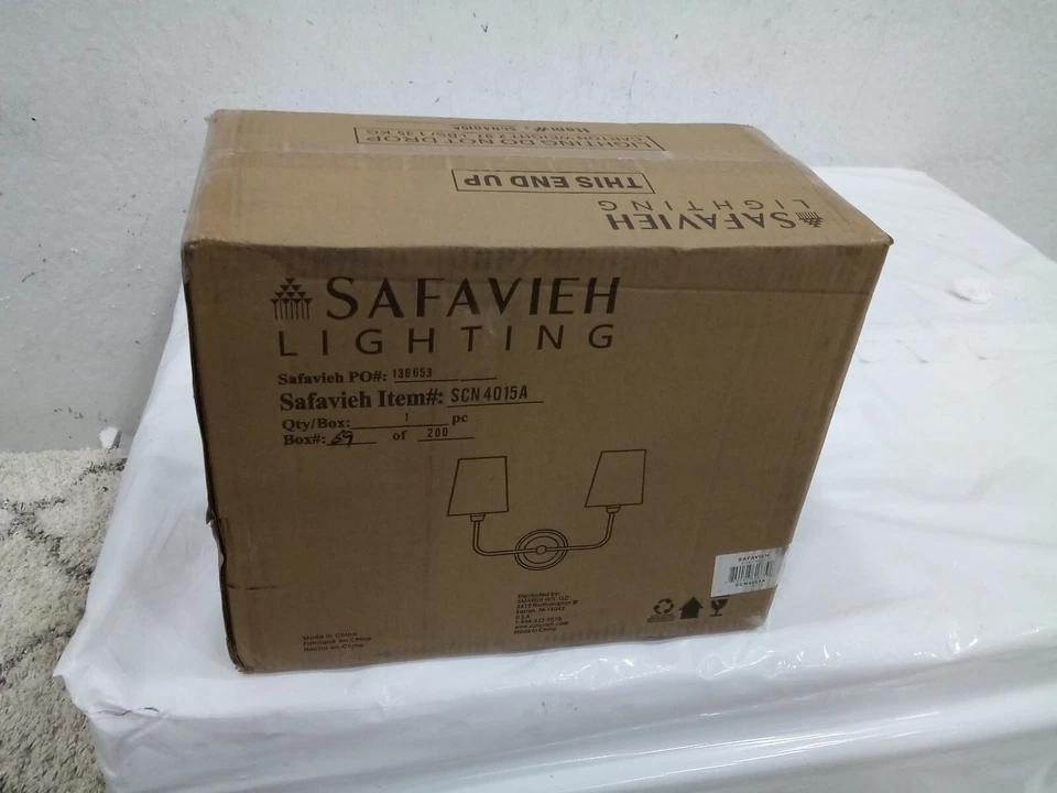 Safavieh TWO LIGHT WALL SCONCE, Reduced Price 2172719030 SCN4015A - Image 4 of 4