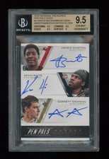 2015 National Treasures JAMEIS WINSTON Pen Pals Sixes 6-Autographs AUTO BGS 9.5