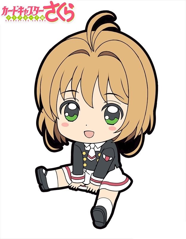 Cardcaptor Sakura Clear Card Petanko Trading Rubber Strap Charm