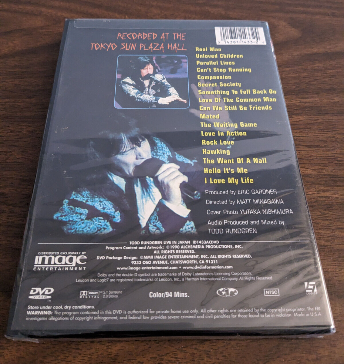 Todd Rundgren - Live in Japan (DVD, 2002) for sale online | eBay