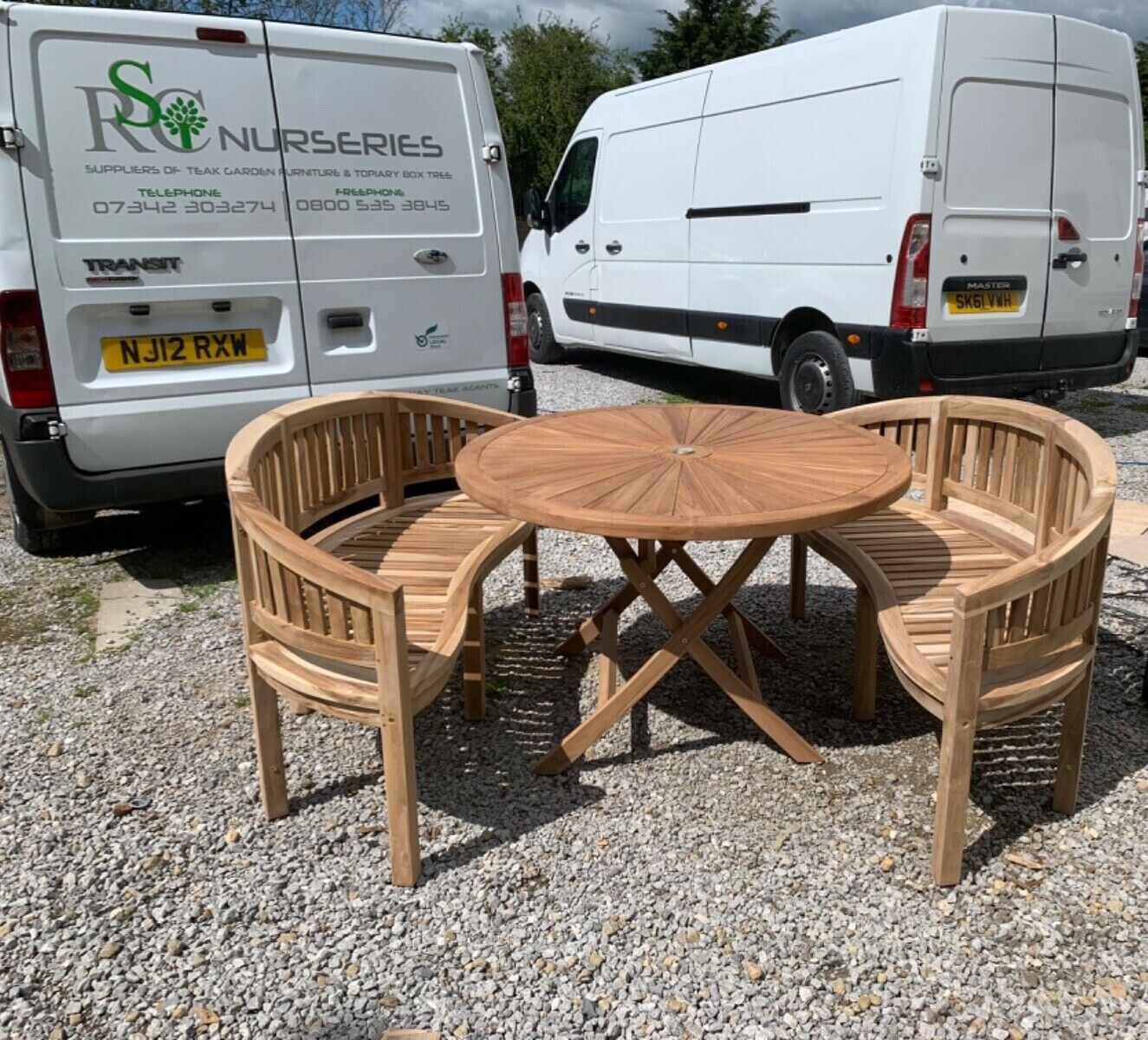 Handmade teak garden furniture eBay
