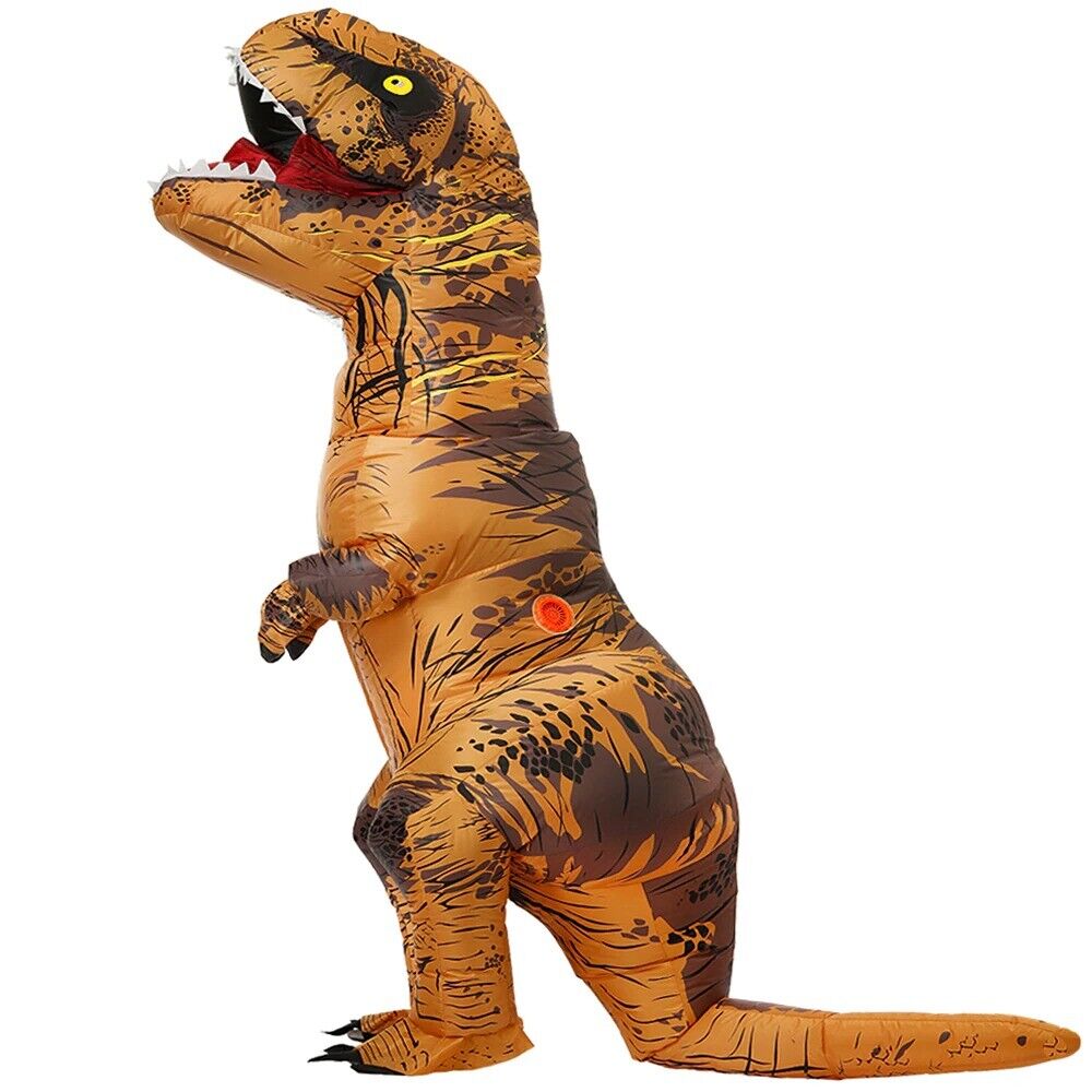 Hot T-rex Dinosaure Adulte Gonflable Costumes Dinosaure Costumes Halloween  T Rex Déguisement Mascotte Animal Cosplay Costume Blow Up Pour Anime