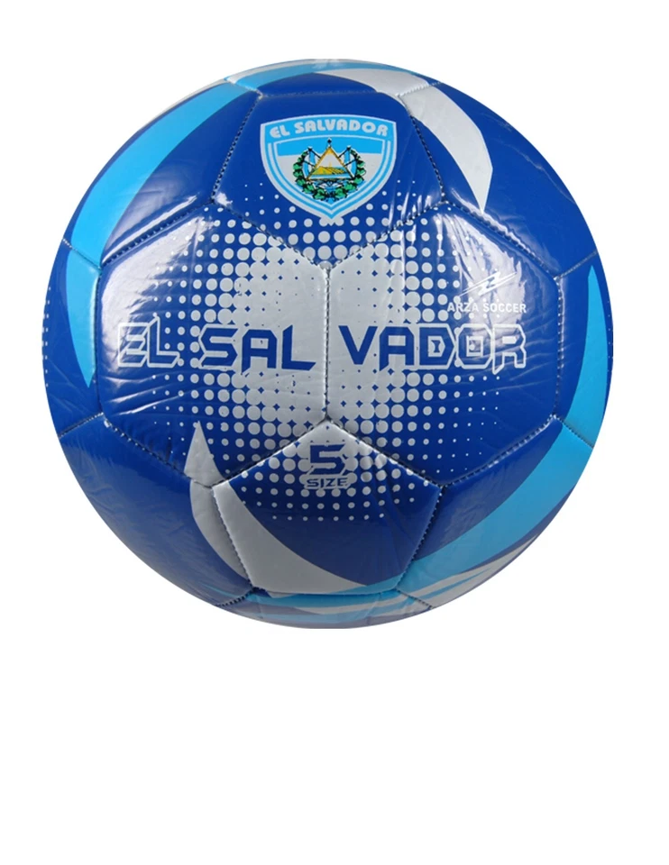 El Salvador Arza Soccer Ball, Blue Color Size 5