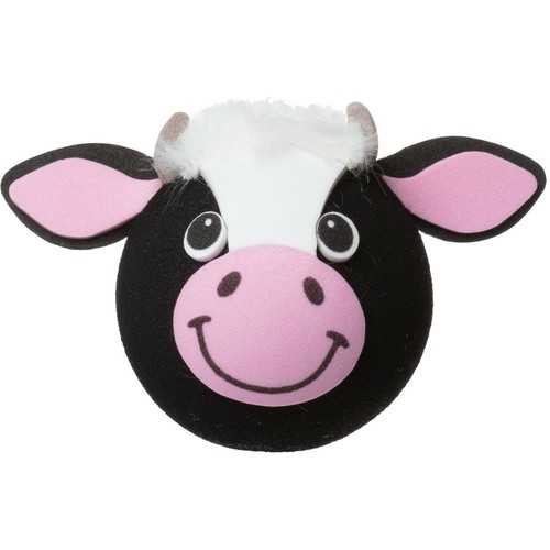 Tenna Tops Cow Car Antenna Topper Decor Auto Accessory (Fits Fat Style Antenna) - Picture 2 of 5