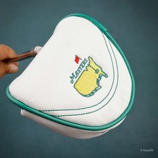 New Masters Tournament Mallet Putter Headcover 2025 Augusta National White Cover