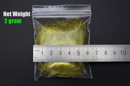 8 Packs 8 Colors 2g ICE DUBBING Ice Dub Thread Wing Body Trout Nymph Fly Tying - Picture 8 of 8