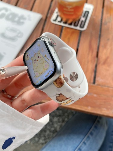 For Apple Watch 10 9 8 7 6 5 4 SE iWatch 41/42/44/45/46/49mm Silicone Band Strap - Picture 7 of 32