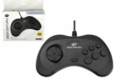Sega Saturn Wired Original Port Controller [Black]