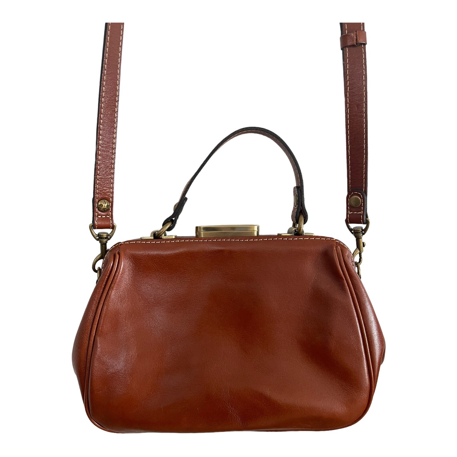 Patricia Nash Gracchi Rustic Tooled Frame Purse Bag F… Gem