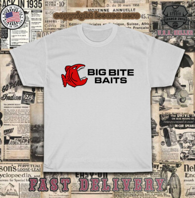 New Big Bite Baits Logo Men's T-Shirt American Tees