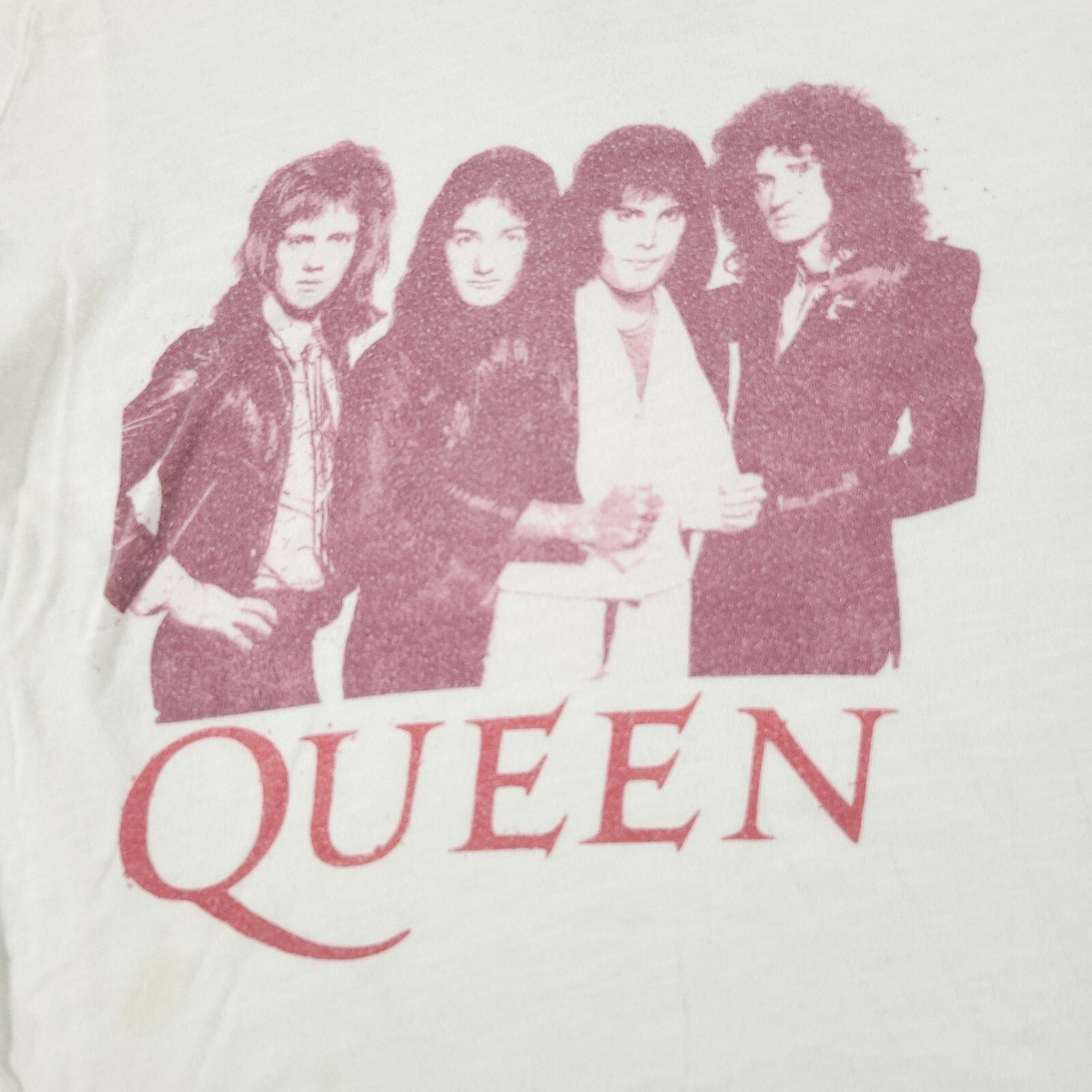 T-shirt Kids Rock Band Queen - Ufficiale, 100% Cotone Bianca, Maniche Corte, Unisex