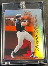 RARE 1996 FRANK THOMAS SELECT CERTIFIED MIRROR RED #1 WHITE SOX HOF (279)