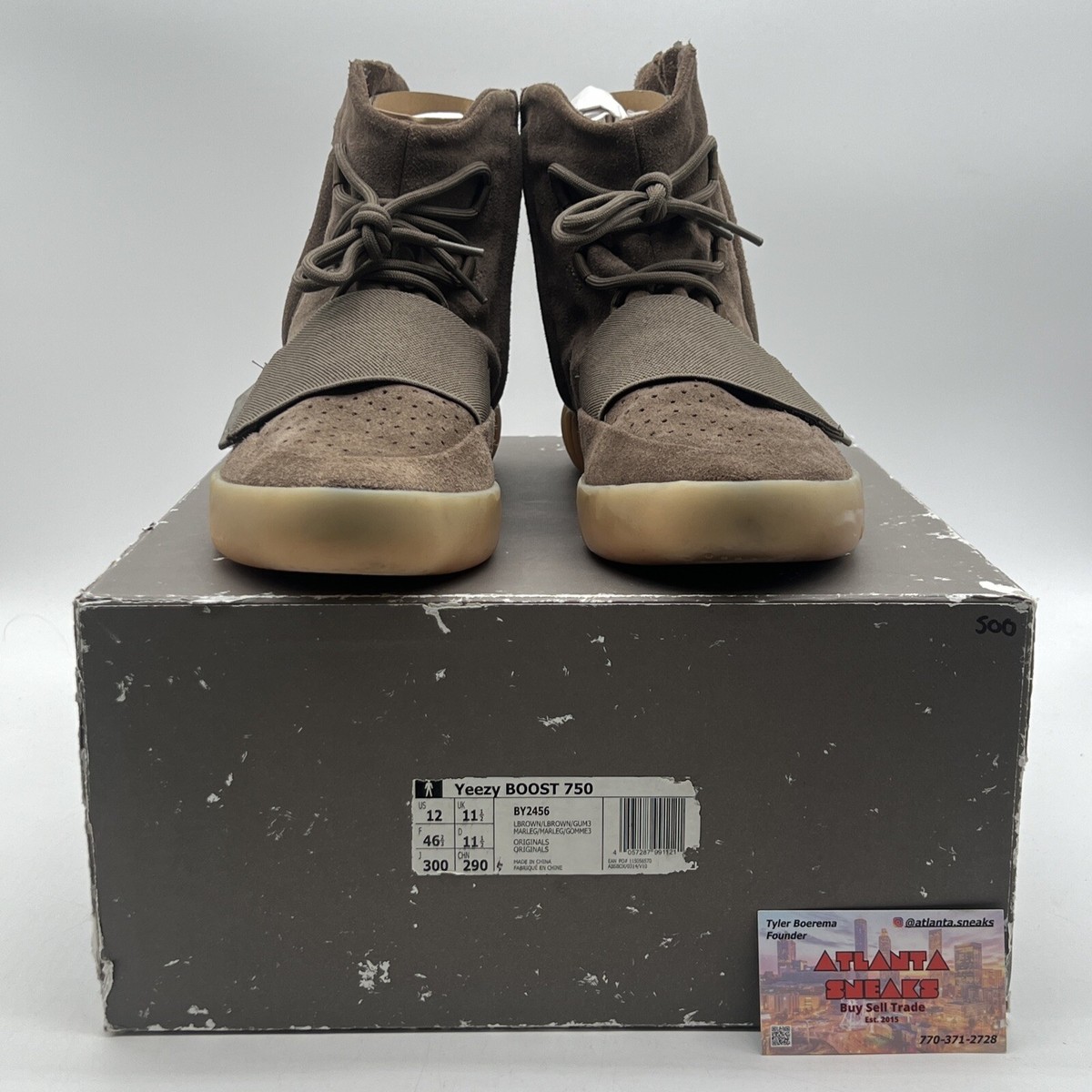 Size 12 - adidas Yeezy Boost 750 Chocolate Suede Gum Brown Size 12 - adidas Yeezy Boost 750 Chocolate Suede Gum Brown