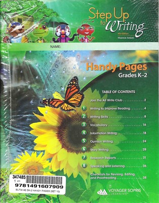 Step Up to Writing Handy Pages Grade K-2 Pack of 10 - NEW & SEALED