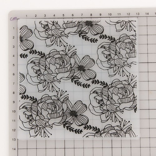 Plastic Embossing Folder Flower Stencils Template Scrapbooking Card Decor DIY - Picture 6 of 6