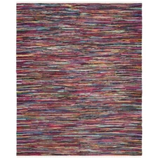 SAFAVIEH Rag Rug Collection RAR128G Handwoven Multi Rug