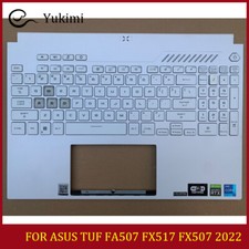 FOR ASUS TUF FA507 FX517 FX507 2022 White C Shell Cover Upper Palmrest Keyboard