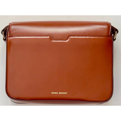 Isabel Marant Elda Crossbody Bag ~ Tan - Picture 8 of 12