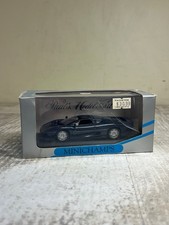 Vintage MINICHAMPS 430 102222 Jaguar XJ 220 Blue Pauls Model Art - Brand New