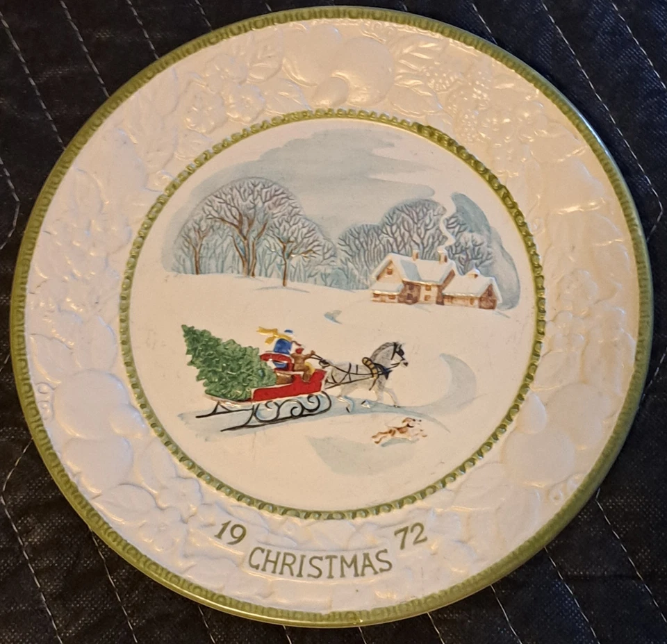 Lote de 8 Platos de Navidad Vernon Metlox Canciones de Navidad Años 70 Limitados  Foto 4 de 4