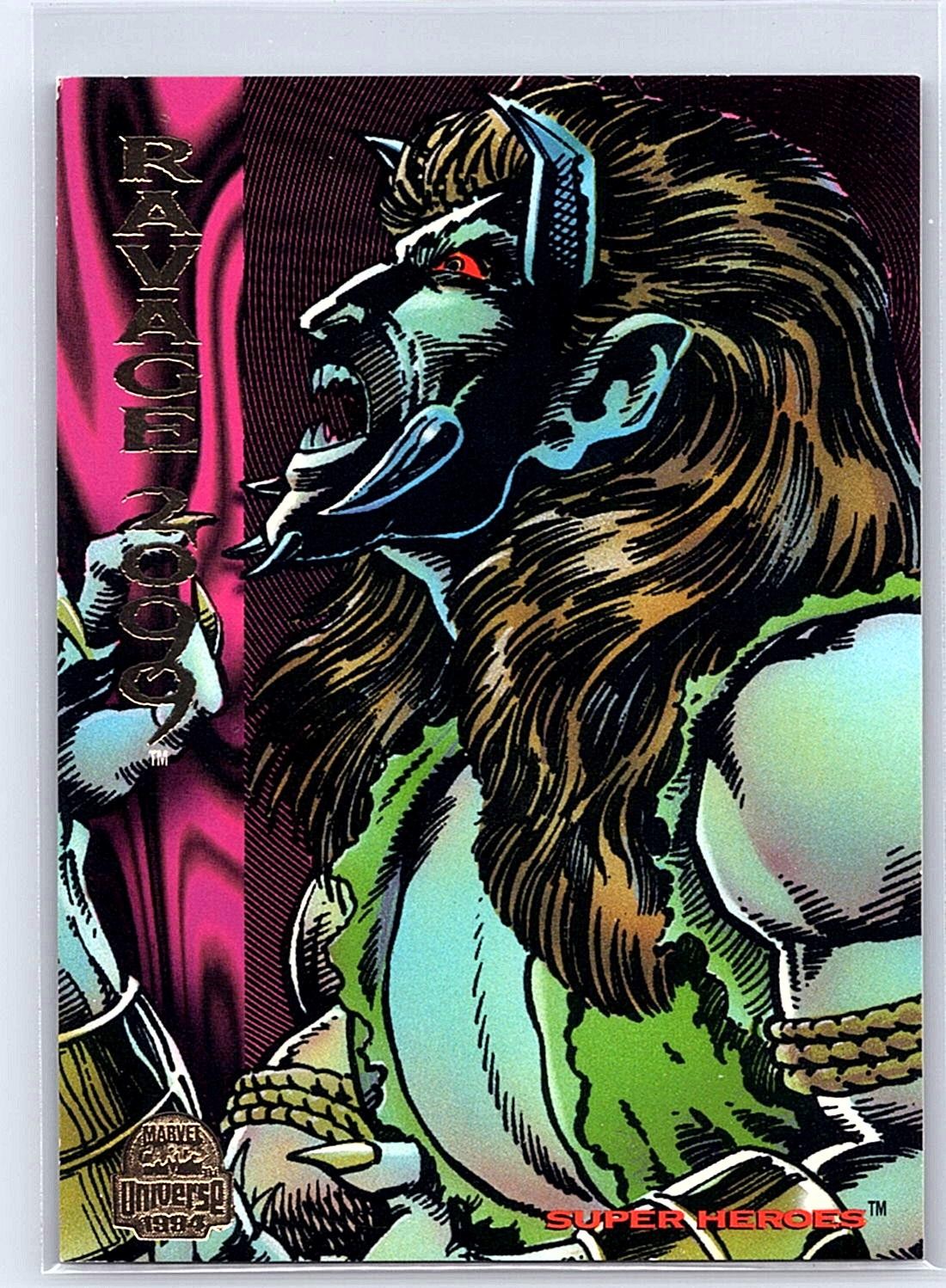 Ravage 2099 1994 Fleer Marvel Universe 182