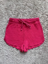 Tna Aritzia Melrose Waffle Shorts in Red Size XS