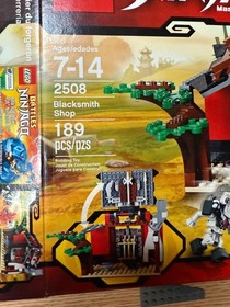 Lego 2508 Ninjago Spinjitzu Blacksmith Shop Kai Kruncha Figures