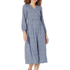 Amazon women's plus long sleeve wrap dress, Size: 4X