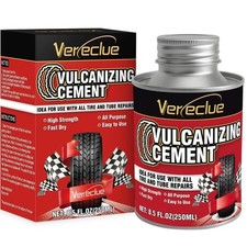 Clear Tire Repair Glue 8.5Oz Heavy Duty Vulcanizing Cement for Car Bike