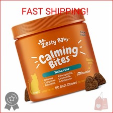 Zesty Paws Calming Chews for Cats - Composure  Relaxation for Everyday Stress 