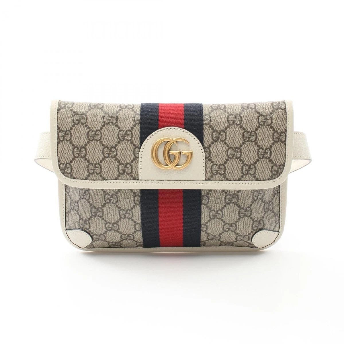 Sac ceinture Gucci Offidia marque off GUCCI PVC toile enduite sac taille sac body bag co