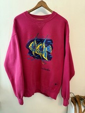 Vintage 90s XL Stone Harbor New Jersey Russell Athletic Crewneck Sweatshirt USA