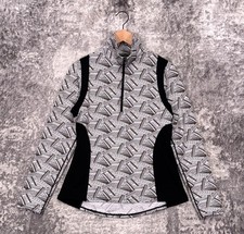 Kerrits Base Layer Top Medium Womens Horseshoe 1/2 Zip Equestrian Pullover