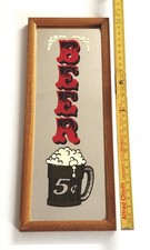 Spiegel Beer 5c Barkeller Deko Vintage 12x31